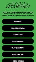 پوستر Hadits Arbain An-Nawawi