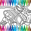 Hero Ranger Coloring Book