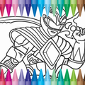 Hero Ranger Coloring Book