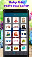 Baby Girl Photo Suit Editor syot layar 3