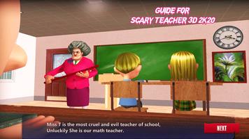 Guide for Scary Teacher 3D 2k20 الملصق