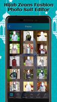Hijab Zeans Fashion Photo Suit Editor capture d'écran 1