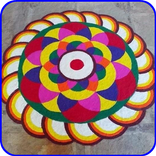 Simple Rangoli Designs