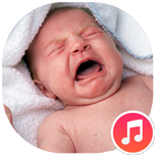 sons de choro de bebê ícone