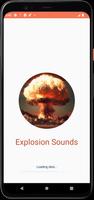 bruits d'explosion Affiche