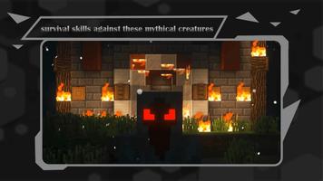 MCPE Scary Myths Modpack পোস্টার