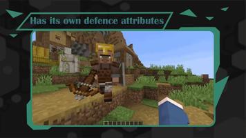 Villager Guard Mobs for MCPE 海報