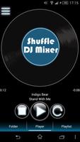 Shuffle DJ Mixer Plakat