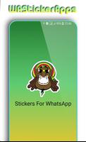 WAStickerApps: Rasta Stickers poster