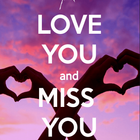 I Miss You Love Quotes icône