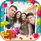 Photo frames to share cute app icon