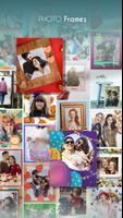 Photo frames to share cute app poster