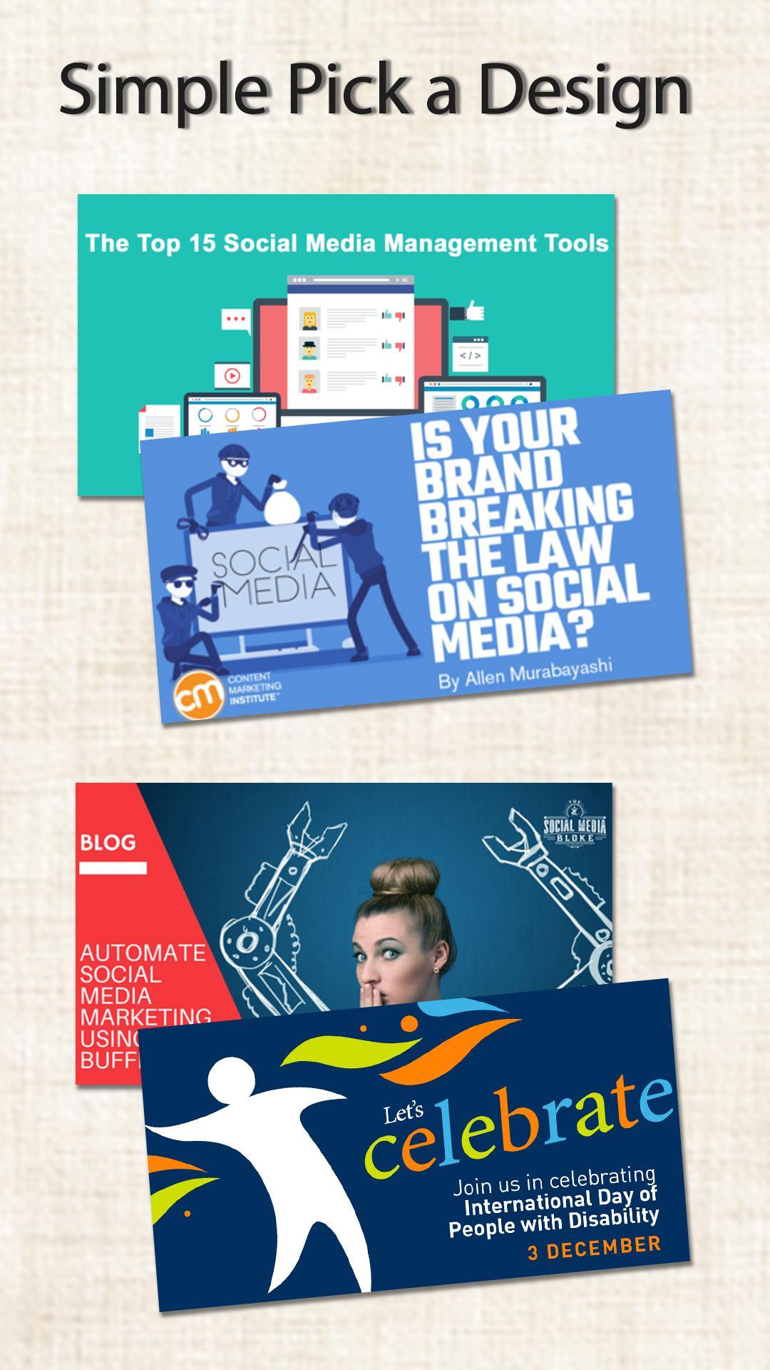 Android için Social Media Post Maker - APK'yı İndir