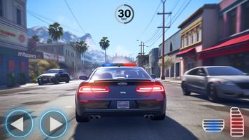 警察 シム 警官 3D 車 ゲーム スクリーンショット 3