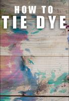 Tie Dye Shirts - DIY plakat