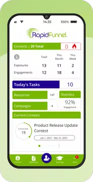 Screenshot 1 for RapidFunnel Inc.