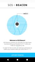 SOS Beacon poster