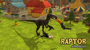 Raptor Dinosaur Simulator 3D Screenshot 1