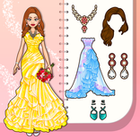 DIY Paper Doll Fashion Girl