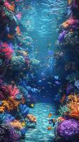 Fish Wallpapers 4K Affiche