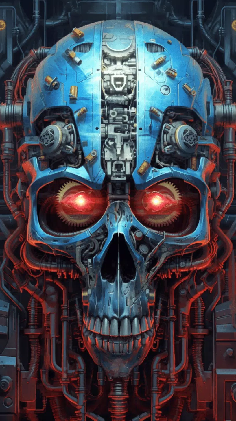 Skull Cyberpunk Wallpapers HD APK for Android Download