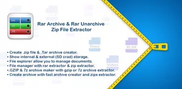 RAR Extractor: Zip, Unzip