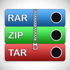 RAR 마스터: Zip, 압축 해제, Unrar 아이콘