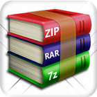 Zip RAR File Compressor أيقونة
