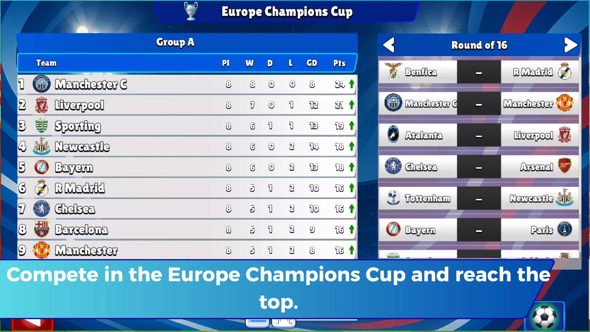 Europe Soccer Champions 26
