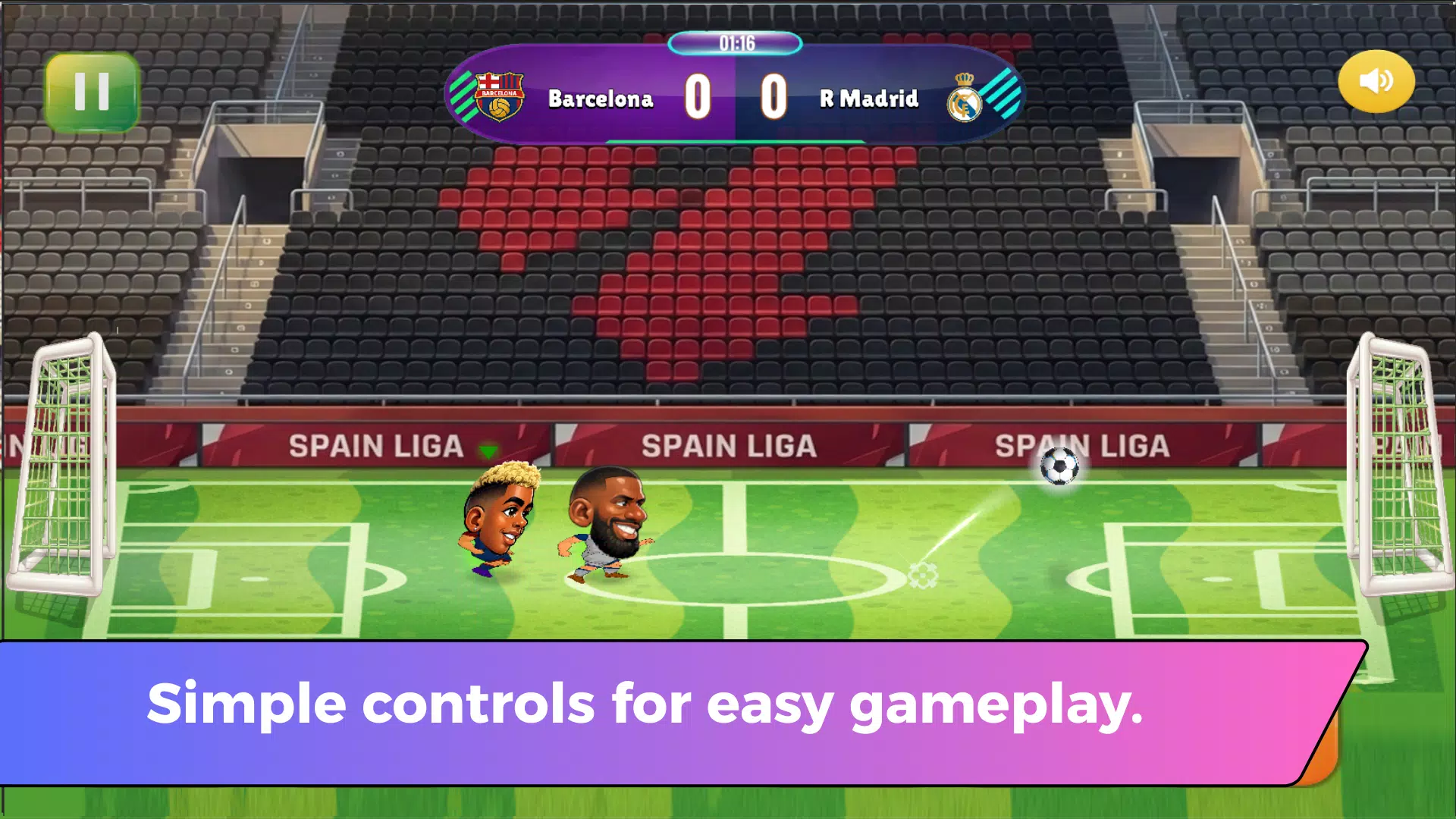 Spain League Head Soccer