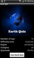 Earth Quiz the geo trivia game الملصق