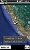 Earth Quiz the geo trivia game تصوير الشاشة 2