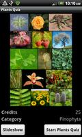 Plants Quiz Affiche