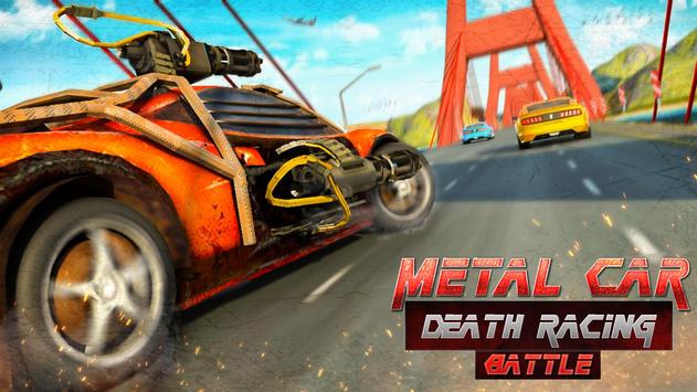 Metal  Car  Death  Racing  Battle poster