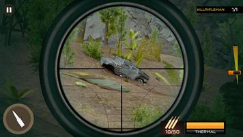 Tireur d'élite Jungle Commando Compteur Attaque capture d'écran 1