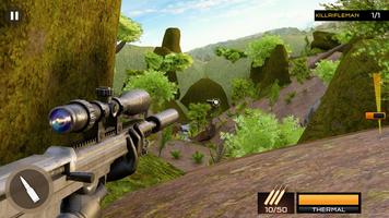 Tireur d'élite Jungle Commando Compteur Attaque capture d'écran 2