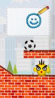 Draw to Crush Bird : Puzzle capture d'écran 1