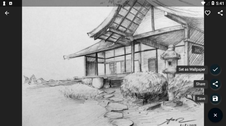 Featured image of post House Sketch Wallpaper : House, lake, trees, winter, 5k.