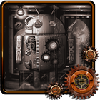 Steampunk Droid Fear Lab LWP icon