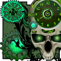 Steampunk Clock Live Wallpaper