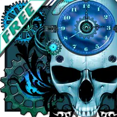 Steampunk Clock Free Wallpaper APK download