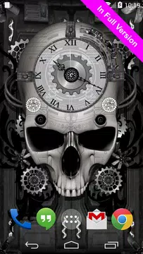 Screenshot 4 for Steampunk Clock Free Wallpaper