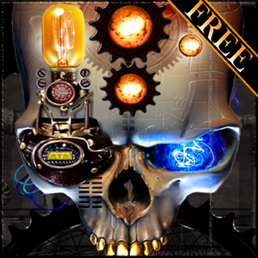 Steampunk Skull Free Wallpaper