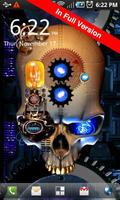 برنامه‌نما Steampunk Skull Free عکس از صفحه