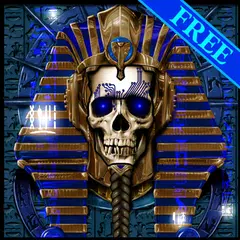 Undead Pharaoh Skull Free LWP APK download