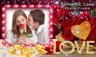 Romantic Love Photo Frame Plakat