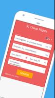 Cheap Flights - Airline Ticket poster