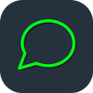 ikon Dark Mode Messaging