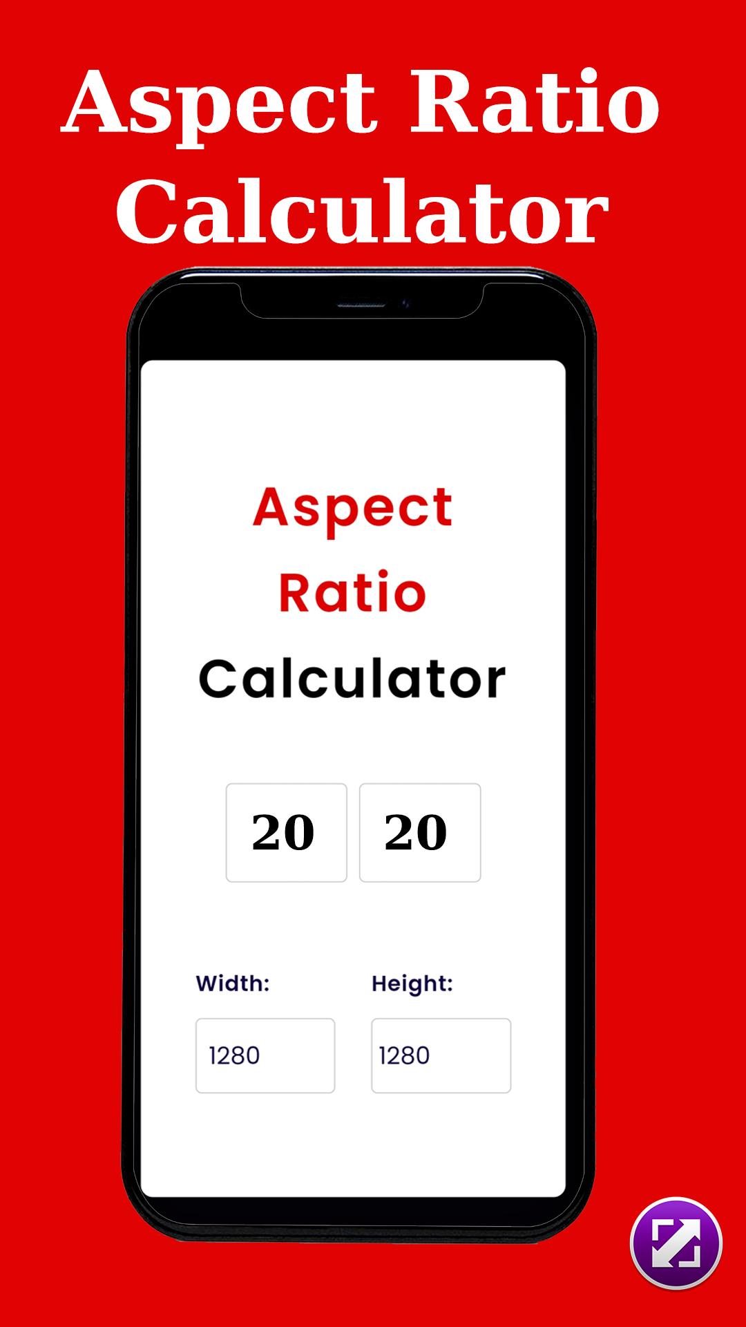 Descarga de APK de Aspect Ratio Calculator para Android