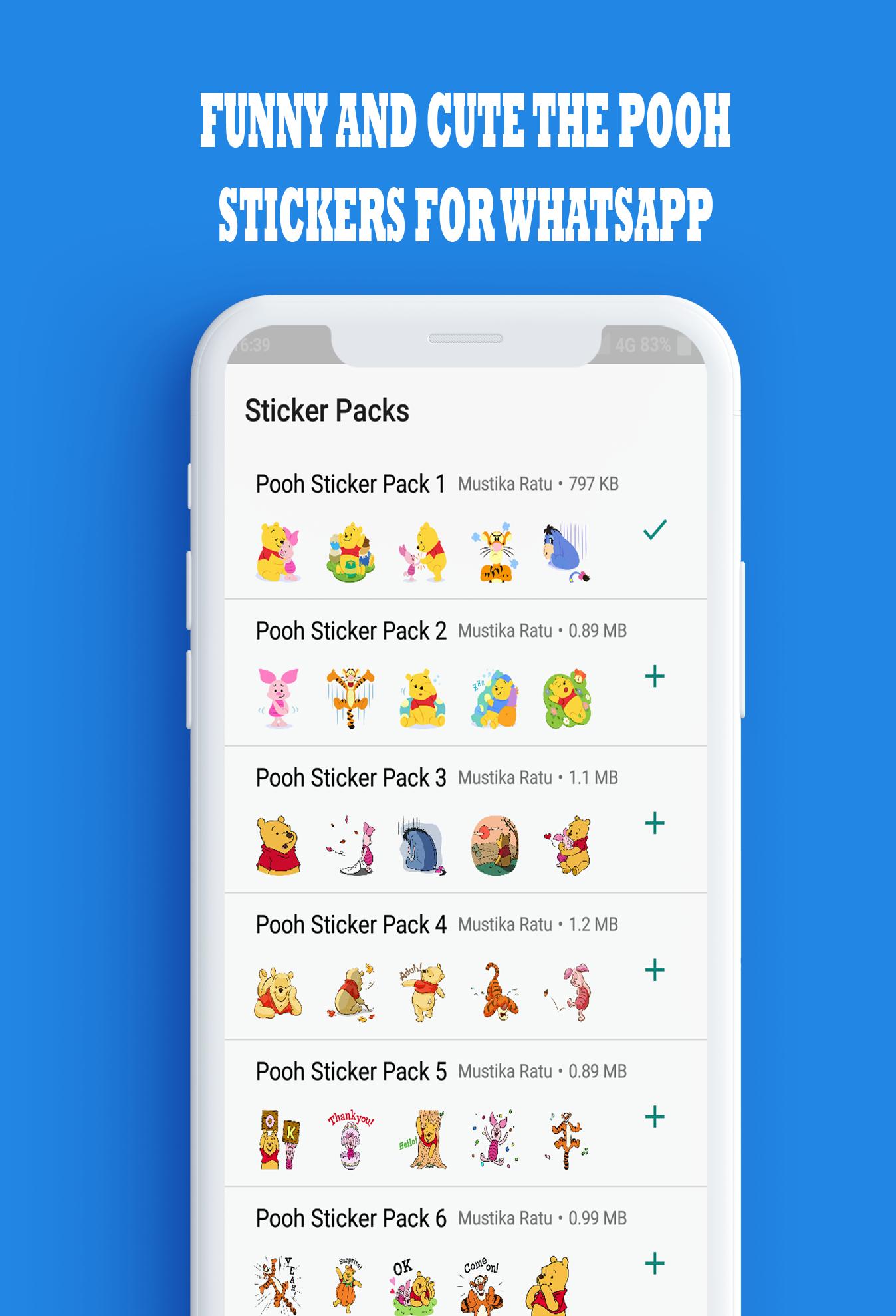 Stickers For Pooh Bear Wastickerapps For Android Apk Download